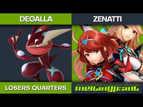MeltingPoint 62 - Losers Quarters - Degalla (Greninja, Joker) vs Zenatti (Pyra Mythra)