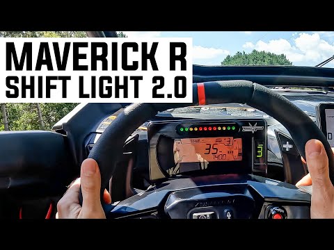 EVP Billet Shift Light Bezel for Can-Am Maverick R