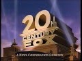 20th Century Fox 1996 Company Logo VHS Capture