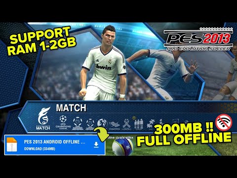 MAIN GAME PES 2013 PS3 DI HP ANDROID OFFLINE | Game Sepak Bola Offline Terbaik 2025 Grafik HD