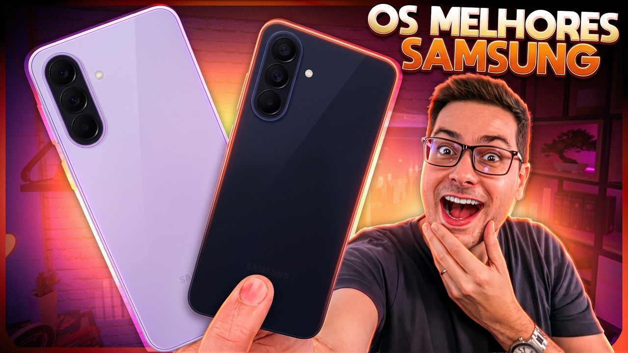 GALAXY A57 e GALAXY A37: os MELHORES da SAMSUNG em 2026!?