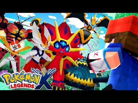 Minecraft Pokemon X LEGENDS - THE POWER OF ALL ULTRA BEAST POKÉMON! THE RETURN OF KANTO! EP 17