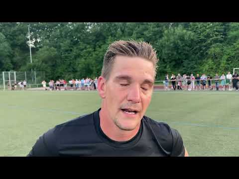 Andreas Steffen, Spielertrainer SG Altrich, nach dem geschafften Aufstieg in die A-Klasse Mosel