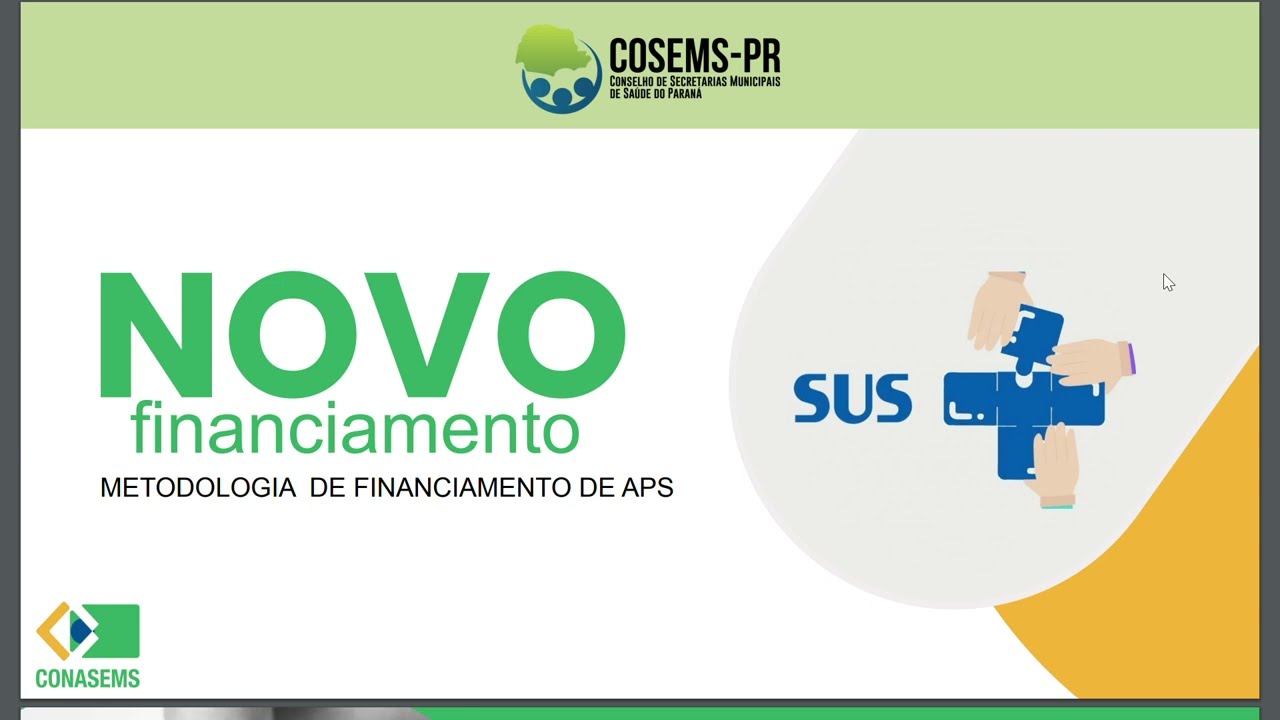 Entenda o NOVO FINANCIAMENTO DA ATENÇÃO BÁSICA