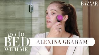 Victoria's Secret Model Alexina Graham's Nighttime Skincare Routine | Go To Bed With Me