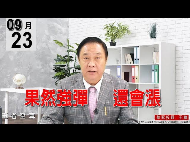 20210923《【 果然強彈   還會漲】今天盤面CCL三雄異軍突起，MOSFET也整理近尾聲；8046再創歷史新高；五大泛用樹酯全面發動，1308還創下10年新高。》#王曈 #王者至尊