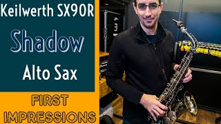 Video thumbnail for First Impressions: Keilwerth SX90R "Shadow" Alto Saxophone by Saxophone Central