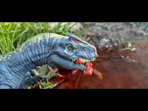 Allosaurus bloody kill