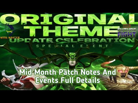[MFF] Hela T3 Mid Month Patch Notes And Events Full Details | Noobmaster | Marvel Future Fight