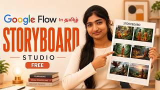 Turn Any Story into a Complete AI Movie for FREE! | Google Flow Storyboard Studio #skillradar #ai