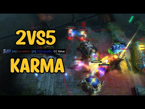 HoN 2v5 | everything can work in wood rank