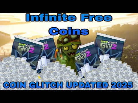 FASTEST INFINITE 100K Coin Glitch in PvZ GW2 Updated 2025!