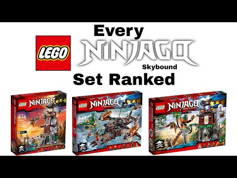 Every LEGO Ninjago Skybound (2016) Set Ranked