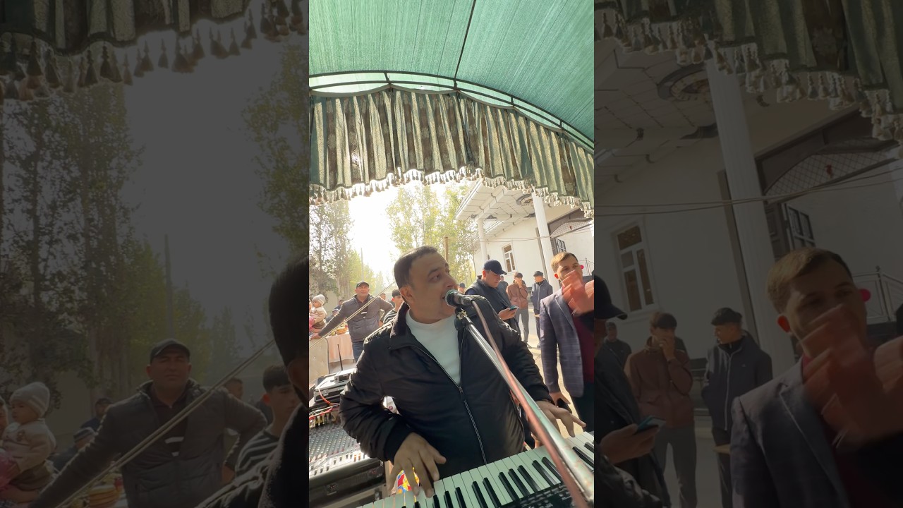 Dilmurod Madmusayev & Zuhriddin sado to’yda duet 🎙️Omane chashme tu🎙️