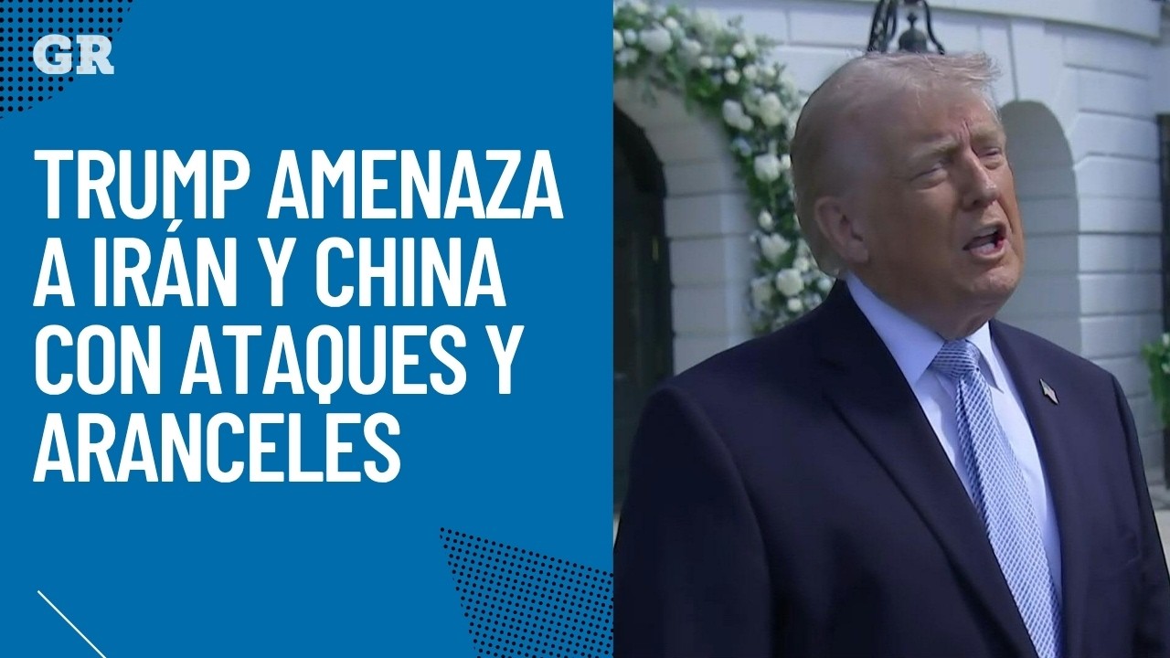 Trump threatens Iran and China with attacks and tariffs