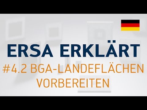 Ersa erklärt #4.2 – BGA-Landeflächen vorbereiten