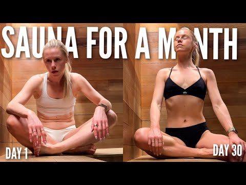 I Used a Sauna for a Month *Did it Change my Body or Mental Health?*