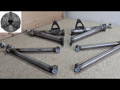 Making the Tilting Suspension Wishbones - Tilting Trike MkII Build Project Ep. 2