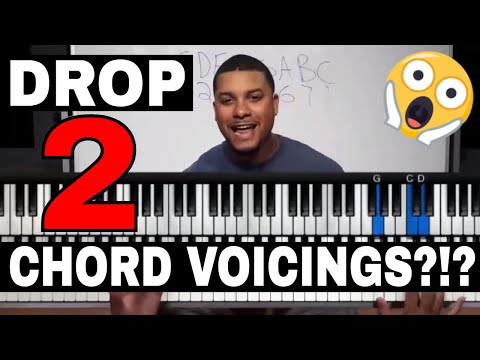 Drop 2 Voicings In Gospel Music - Chord Voicings Lesson