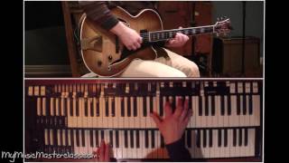 Larry Goldings - Jazz Organ Lesson 1