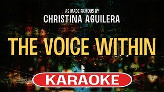 The Voice Within (Karaoke Version) - Christina Aguilera