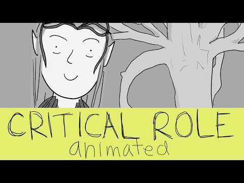 Critical Role Animated - Keyleth and the Sun Tree