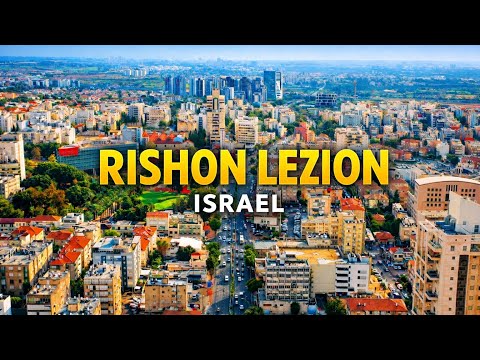Rishon LeZion, Israel 🇮🇱 | DJI Mavic 2 Pro Drone Footage