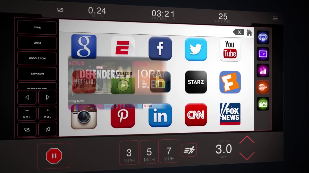 TRUE Fitness Envision 16 Console at Fitness Gallery