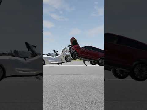 Thumbnail for Mercedes SLA vs Range Rover Velar Crash Test. Who survives? by BMW