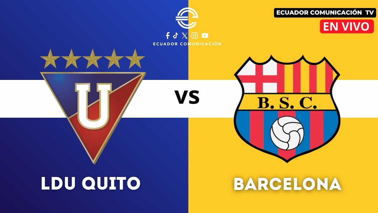 Liga vs Barcelona, ¿Donde y a qué hora ver el partido por la fecha 7 de LigaPro?