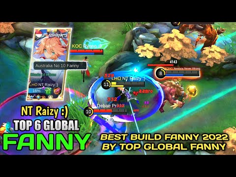 BEST BUILD FANNY 2022! NT Raizy:) TOP GLOBAL FANNY 2022
