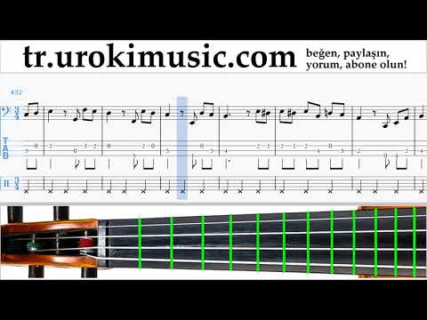 Viyolonsel dersleri Beethoven - Für Elise Notalar Eğitim Bölüm#2 um-b723