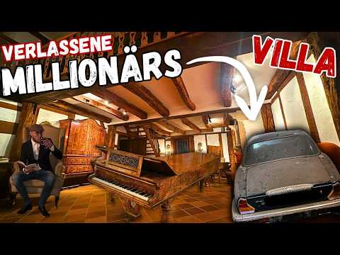 VERLASSENE MILLIONÄRS VILLA GEFUNDEN‼️🤯Unglaublicher Fund!😧| LOST PLACES