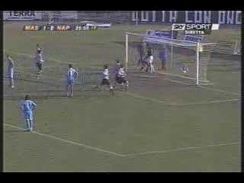 Massese Napoli 1-0 -storico gol di Davide Vagnati
