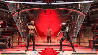 Injustice 2  : Aquaman  VS  Black Manta -  pc Gameplay ( 1080p )
