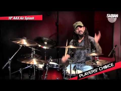 SABIAN Players' Choice   Mike Portnoy Demos the 10' AAX Air Splash