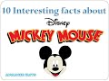 Mickey Mouse MICKEY MOUSE Facts In Hindi Mickey Mouse Unknown Facts Disney Mickey Mouse 10 Facts