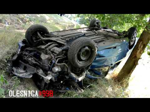 11.07.2016- Dachowanie nietrzeźwego kierowcy pod Sokołowicami