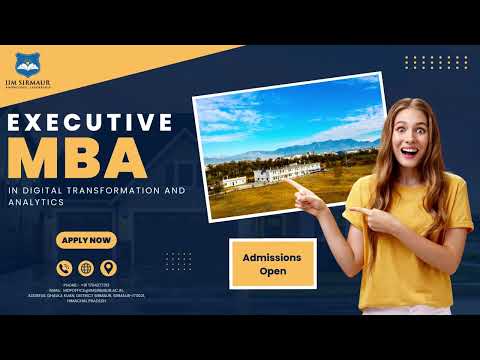 Executive MBA in Digital Transformation and Analytics