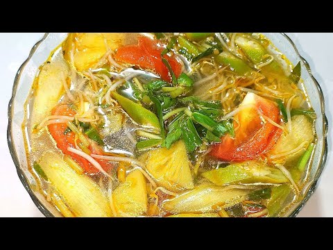 Cách nấu Canh Chua ngon đơn giản -  Bếp Nhà Hoàng