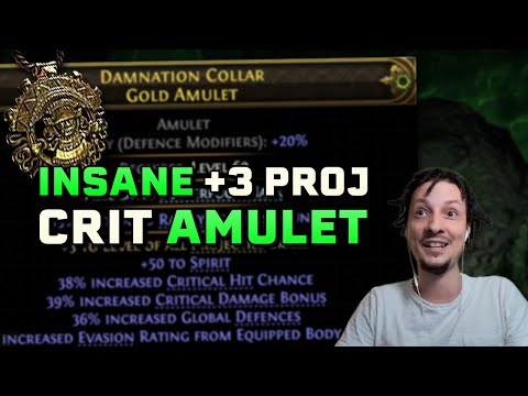 Crafting one of the best Amulets for bow builds ft. XtheFarmerX - PoE2 #62