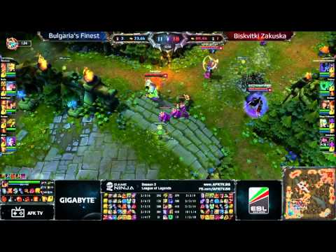 Game Ninja: Bulgaria's Finest vs. Biskvitki Zakuska part 2