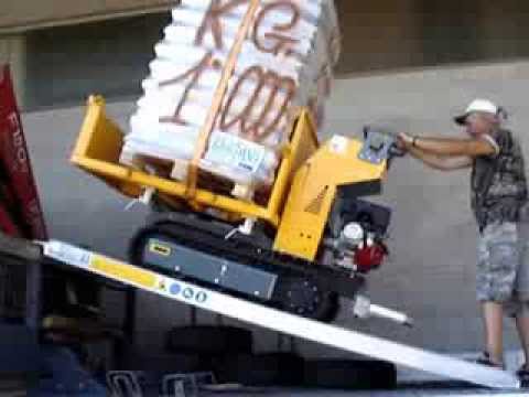 MOTOCARRIOLA CINGOLATA GIOR 1000 KG - HONDA - NUOVA da Giordano Cairo