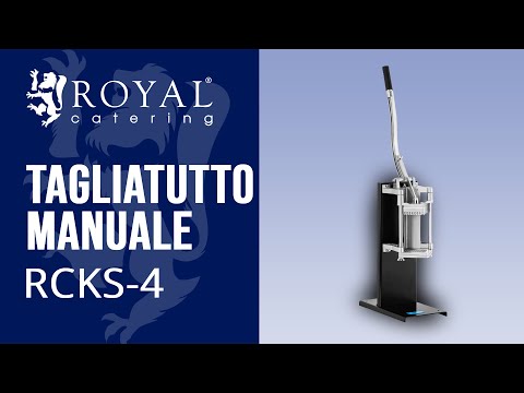 Video - Tagliatutto manuale - Per frutta e verdura