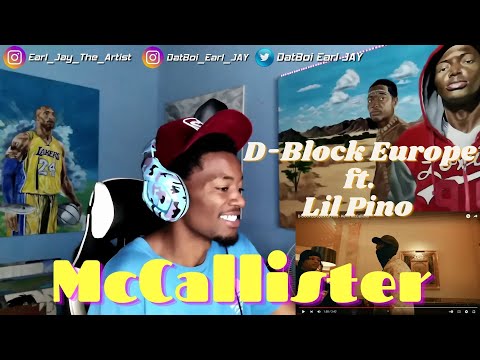 D-Block Europe x Lil Pino - McCallister | REACTION