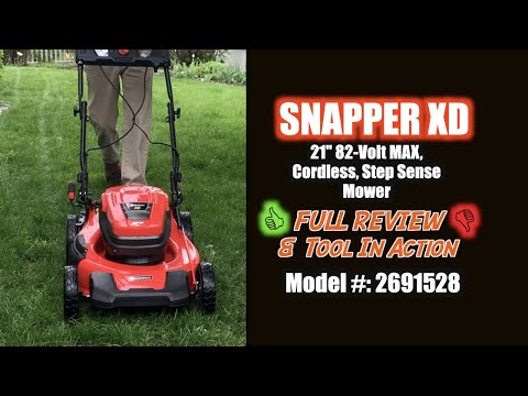 Snapper XD 82V Max Self Propelled 21-inch Cordless Mower - WHAT TO KNOW! REVIEW & DEMO