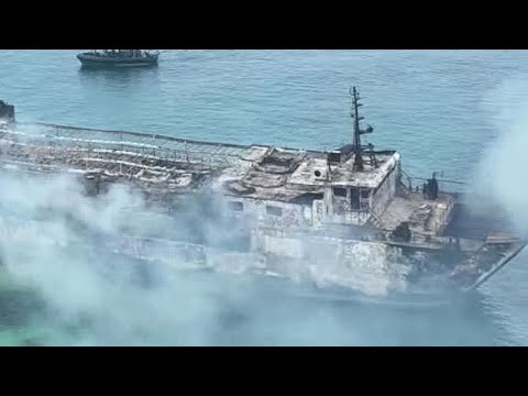 5 killed in Philippines ferry fire