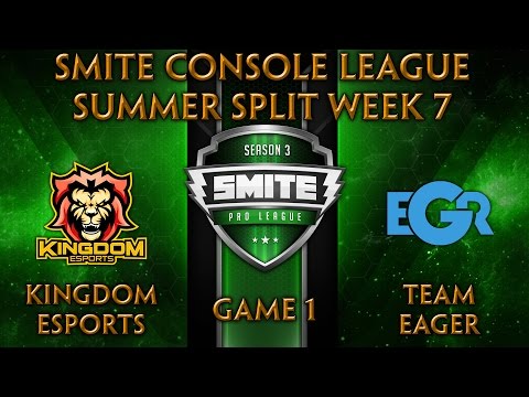 SCL Summer Split Week 7 -Kingdom Esports vs. Team Eager (Game 1)