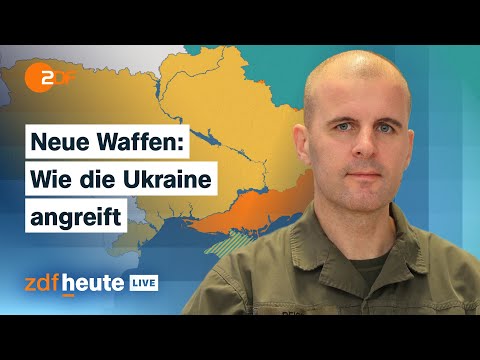 Ukraine: Selenskyj warnt vor neuer Offensive im Donbass | Oberst Reisner bei ZDFheute live