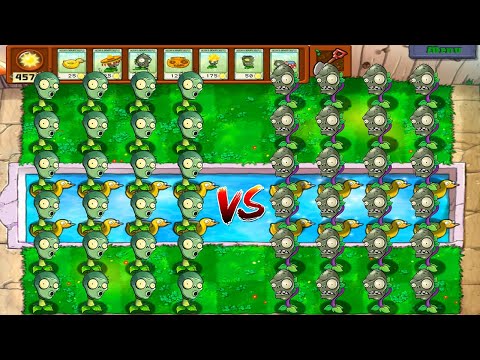 REPEATER ZomPlants VS CHOMPER ZomPlants - Plants vs Zombies Mod ZomPlants vs Zombotany